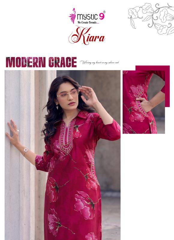 Mystic9 kiara vol 2 cord set Kurti manufacturer in India